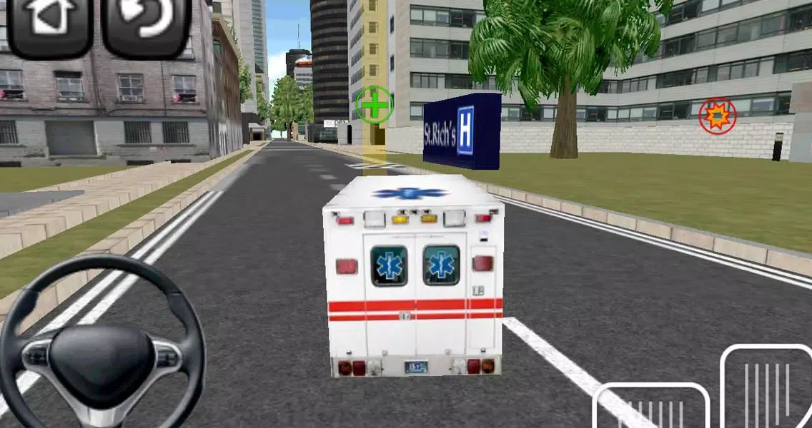 Ambulance Parking 3D Ekran Görüntüleri
