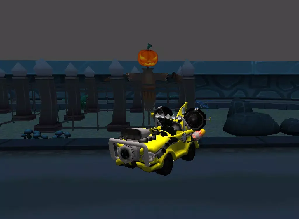 تصاویر Halloween Parking 3D iPad 