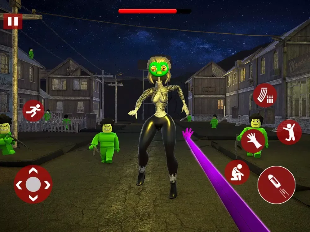 Mommy Haunted Town Escape Game iPad 应用截图