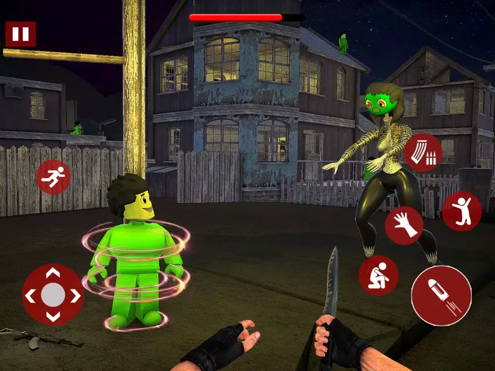 Mommy Haunted Town Escape Game iPad 应用截图