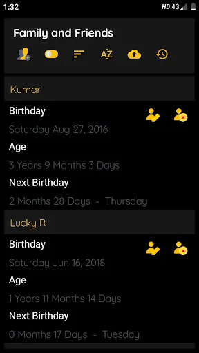 ภาพหน้าจอของ Age Calculator