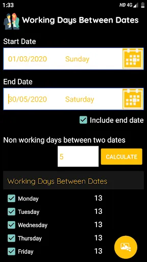ภาพหน้าจอของ Age Calculator