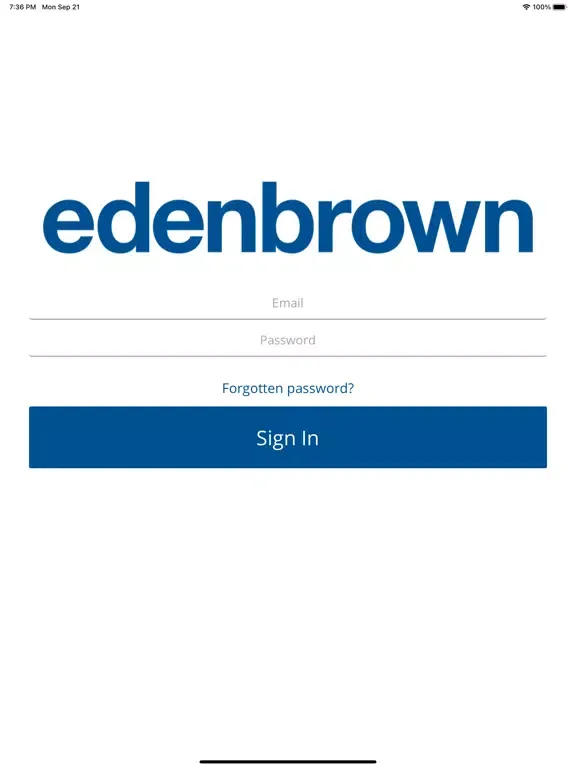 Capturas de tela do Eden Brown Candidate iPad 