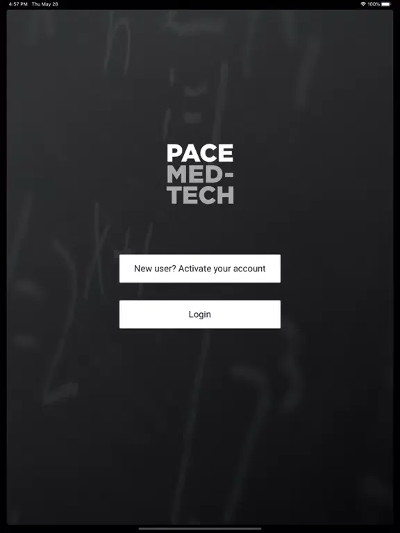 Captures d'écran de Pace Med Tech iPad 