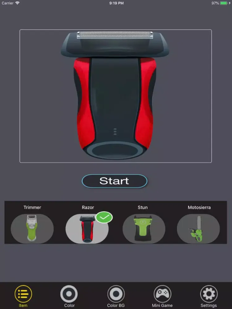 Razor App: Fake Trimmer Prank iPad  스크린샷