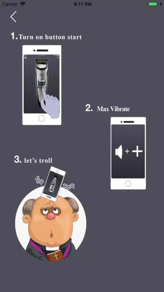 Razor App: Fake Trimmer Prank 스크린샷