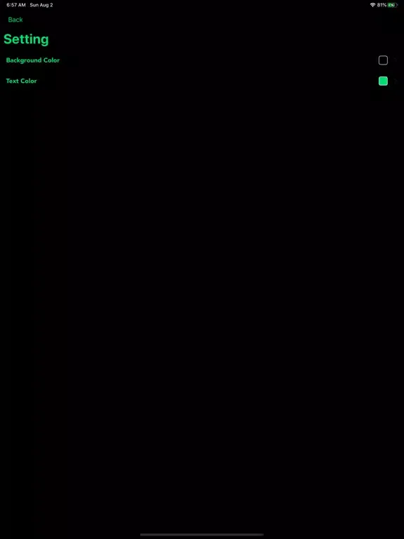 Capturas de pantalla de Qliq Qloq iPad 