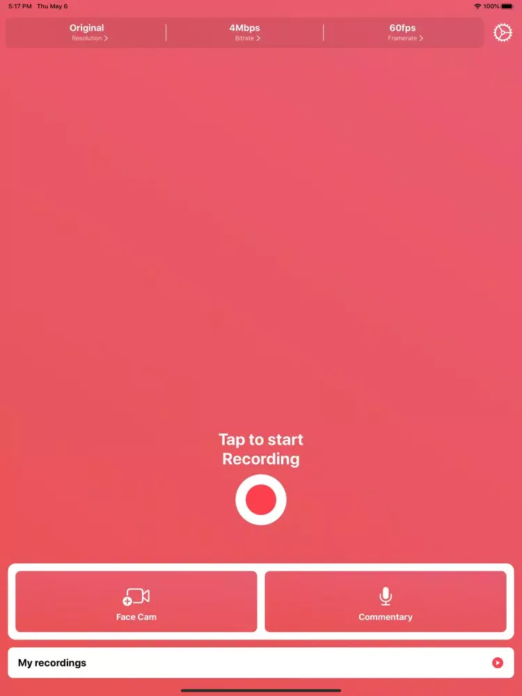 Screen Recorder : Recorder Now iPad  سکرین شاٹس