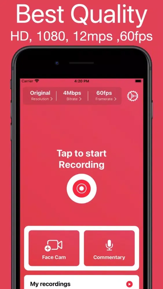 Screen Recorder : Recorder Now سکرین شاٹس