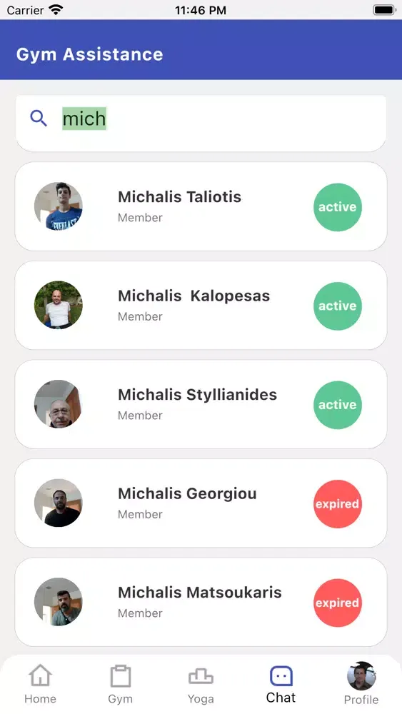 Nicosia Gym سکرین شاٹس