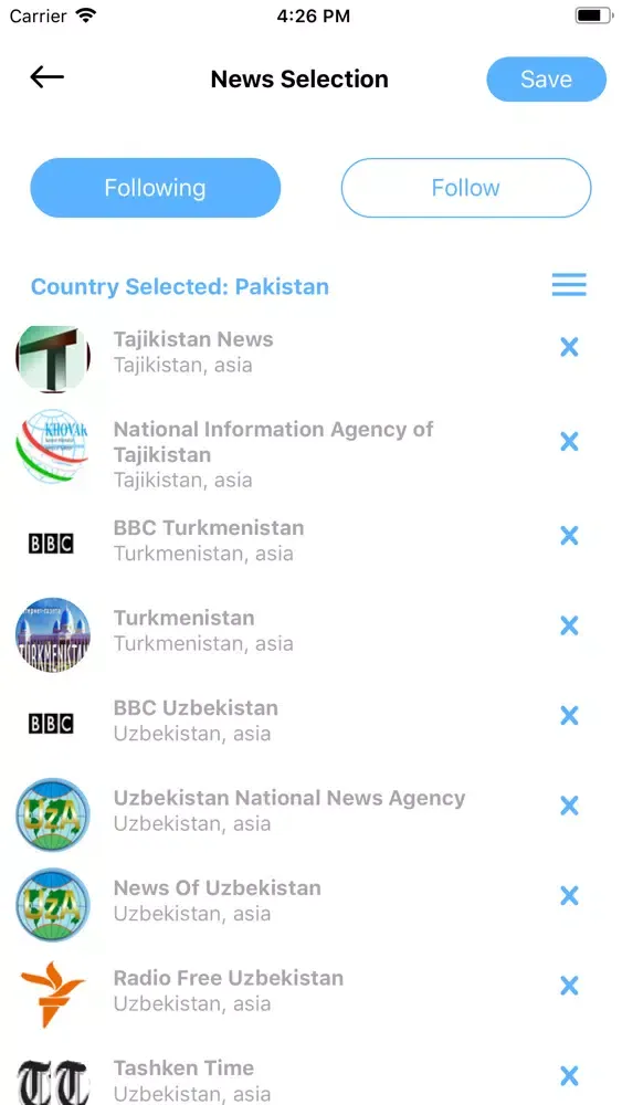 NewsHunt سکرین شاٹس