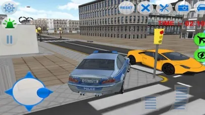 City Police Car Driver - Fly Car 스크린샷
