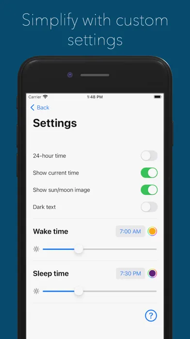 Night Light: Baby Sleep Clock Screenshots