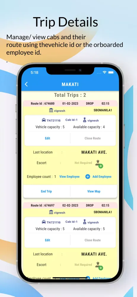 Field App Screenshots