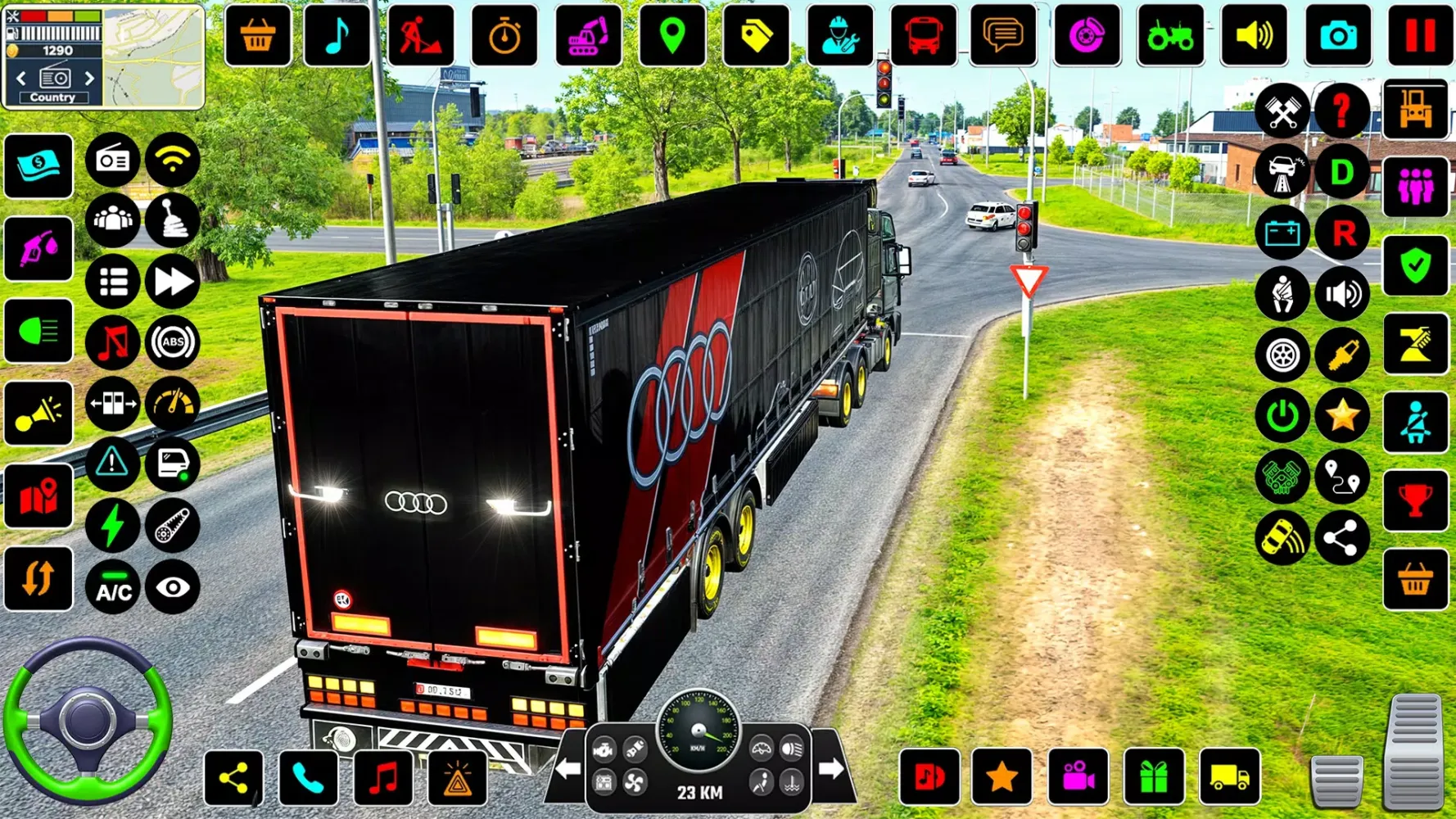 Capturas de tela do Cargo Truck Transport Games 3d