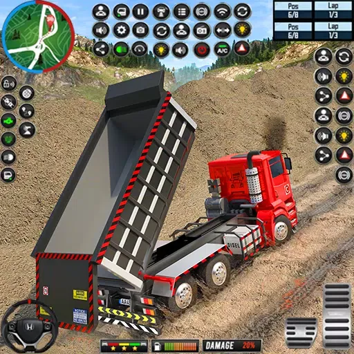 Cargo Truck Driving Truck Game Screenshots