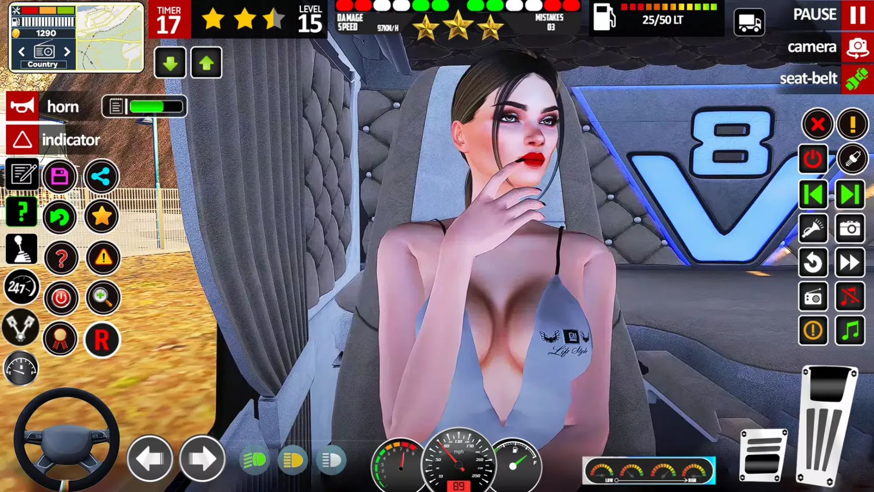 Cargo Truck Driving Truck Game Screenshots