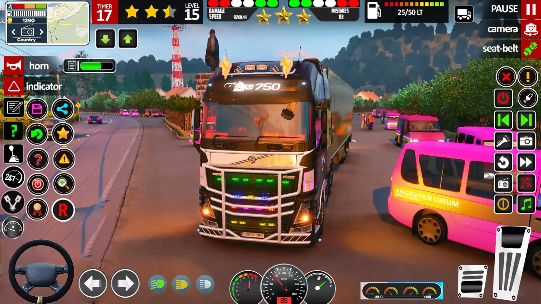 Cargo Truck Driving Truck Game Screenshots