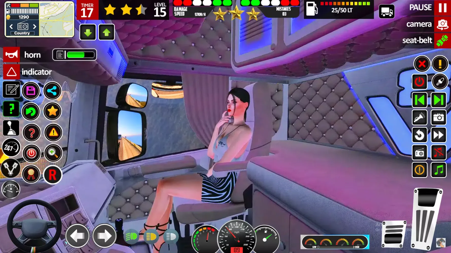 Cargo Truck Driving Truck Game Screenshots