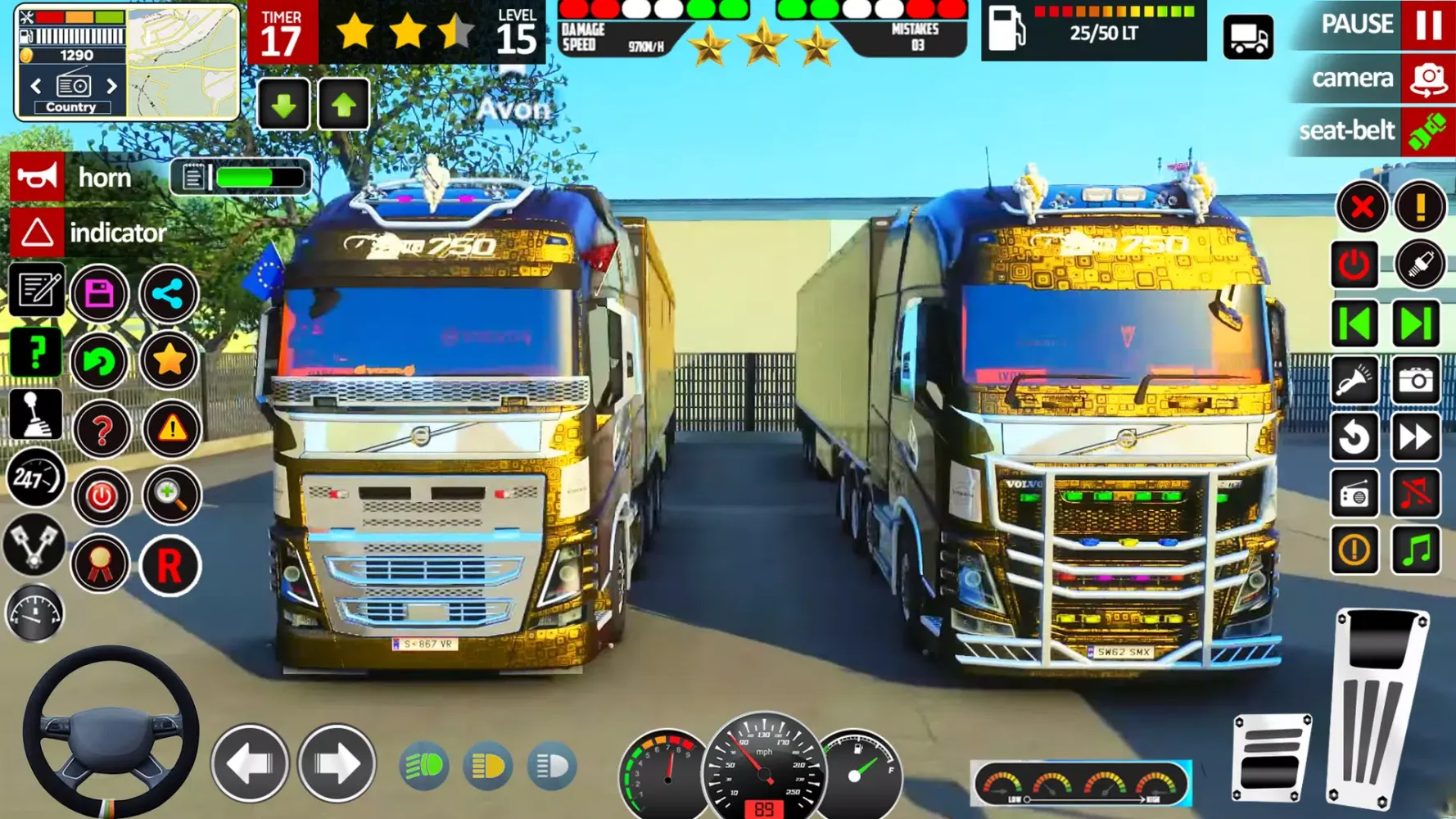 Cargo Truck Driving Truck Game Screenshots