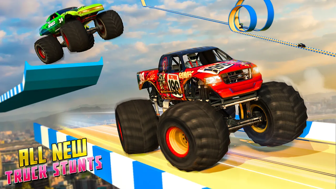 Monster Truck Race Car Games Screenshots