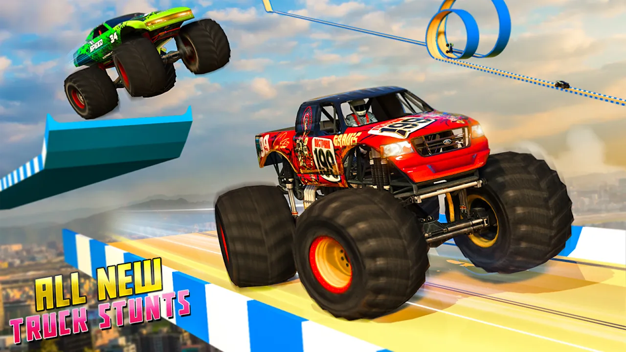 Monster Truck Race Car Games Screenshots