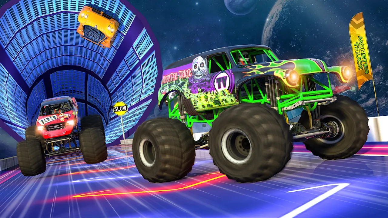 Monster Truck Race Car Games Screenshots