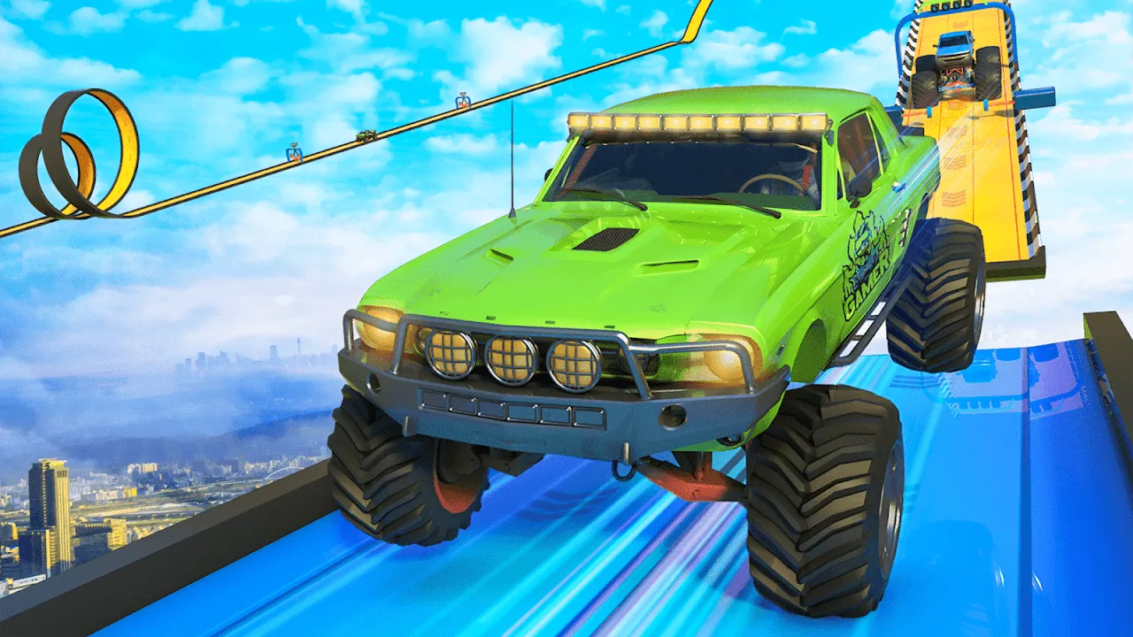 Monster Truck Race Car Games Screenshots