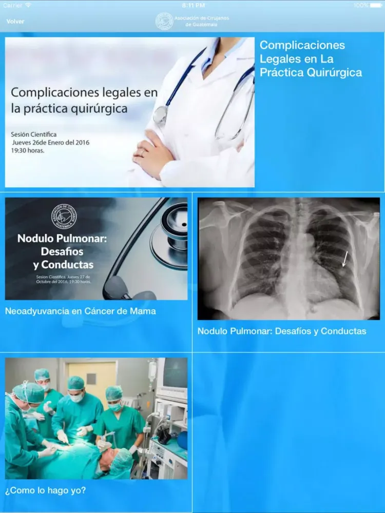 ASOCIRGUA iPad  স্ক্রিনশট