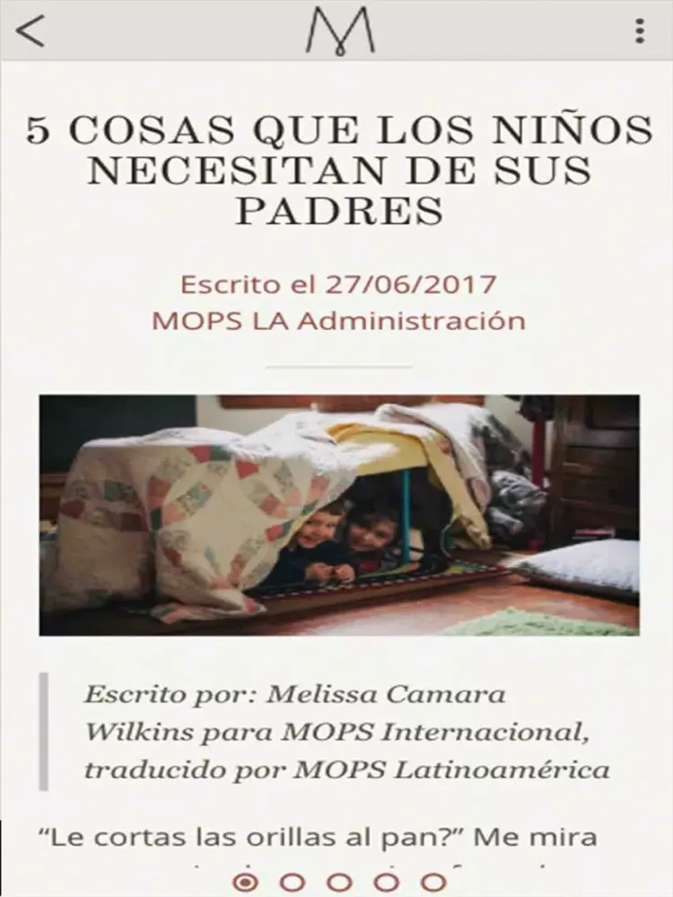 MOPS LA iPad  Screenshots