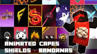 Captures d'écran de MCPE ADDONS - ANIMATED CAPES