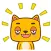 Adorable Yelly Cat Animated Stickers