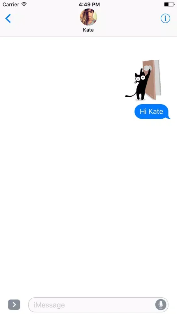Blummy The Cat Stickers سکرین شاٹس