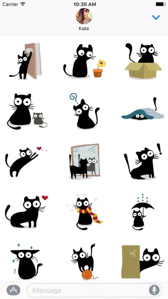 Blummy The Cat Stickers سکرین شاٹس