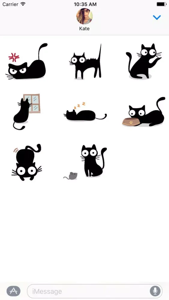 Blummy The Cat Stickers سکرین شاٹس