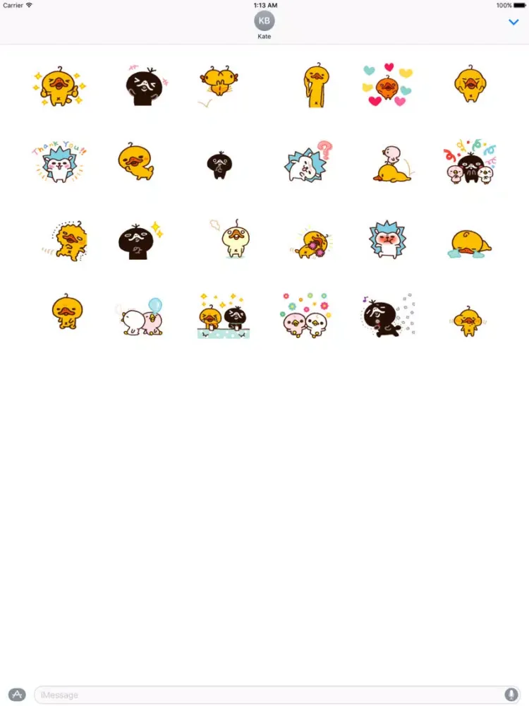 Capturas de tela do Ducky On The Move ANIMATED Sticker iPad 