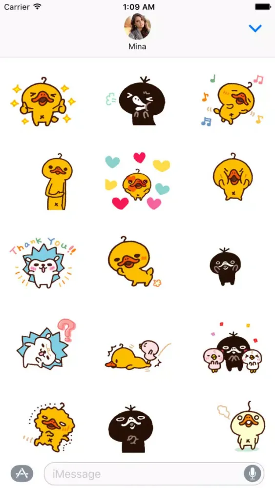 Capturas de tela do Ducky On The Move ANIMATED Sticker