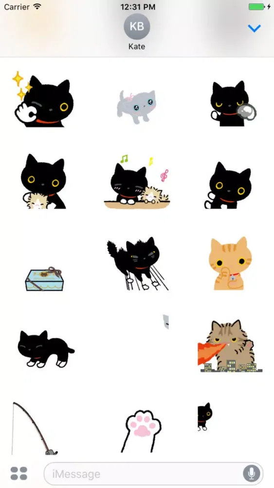 Capturas de pantalla de Stupid Cat Animated Stickers