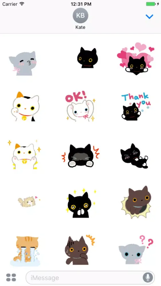 Capturas de pantalla de Stupid Cat Animated Stickers