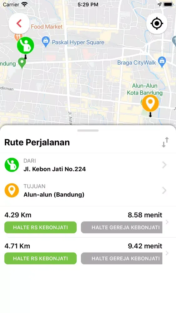 BEMO - Bandung Easy Mobility স্ক্রিনশট