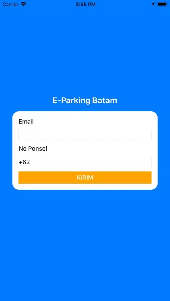Tangkapan skrin E-Parking Batam