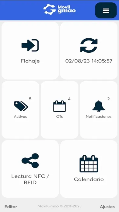 Captures d'écran de MovilGmao Digitalizar Procesos