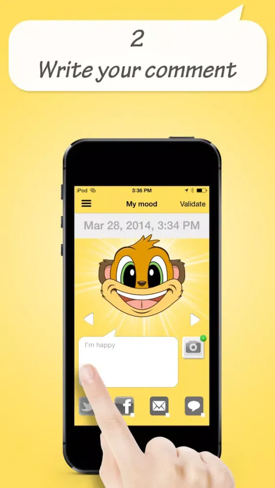 GapiMOOD - Track and share your moods Screenshots
