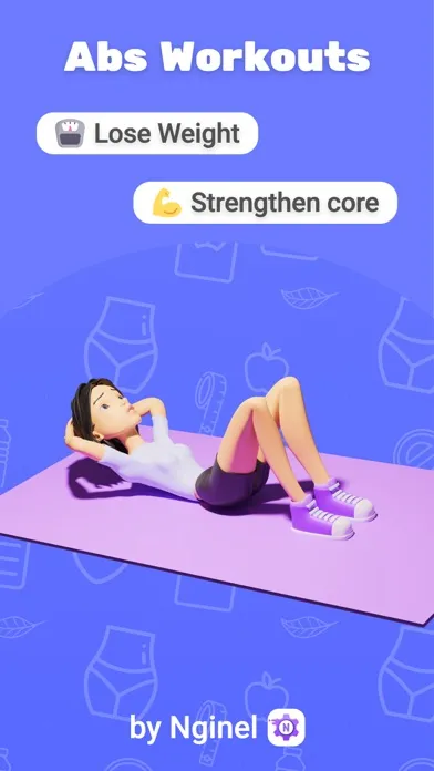 Tangkapan layar Abox AI: Workout, Get Six Pack