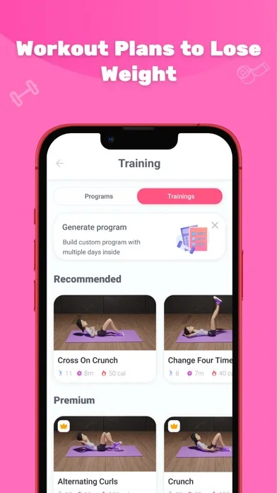 Tangkapan layar Abox AI: Workout, Get Six Pack
