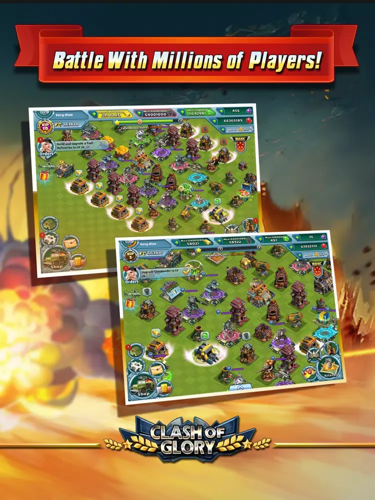 Zrzuty ekranu Clash of Glory – MECH War Game iPad 