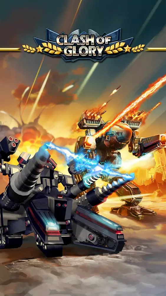 Zrzuty ekranu Clash of Glory – MECH War Game