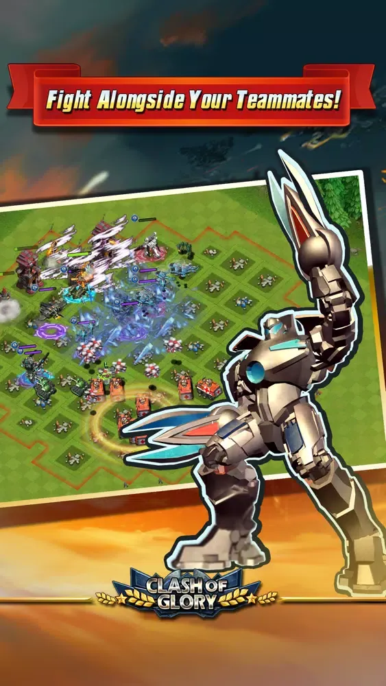 Zrzuty ekranu Clash of Glory – MECH War Game