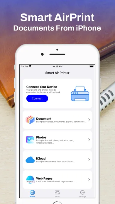 Capturas de pantalla de Smart Printer Print and Scan