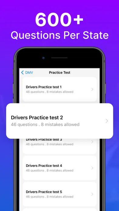 Permit Test DMV Practice Test应用截图